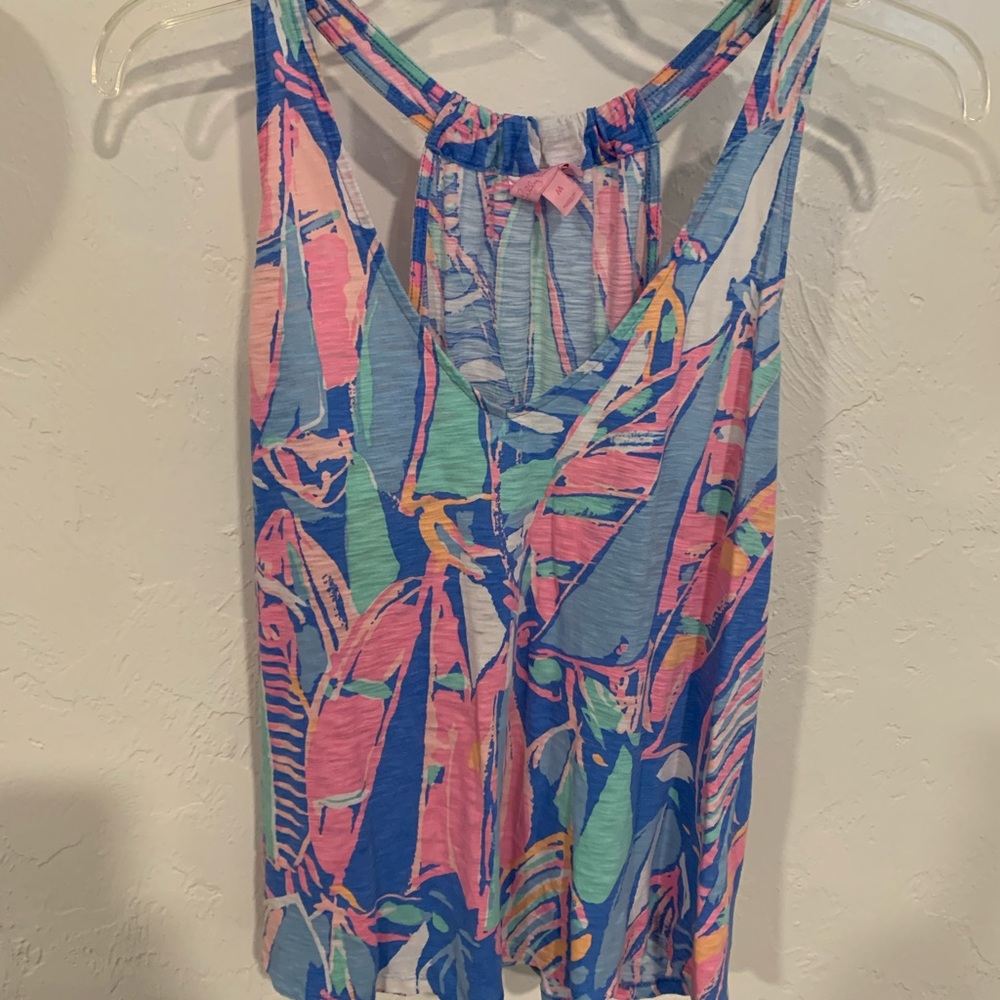 Saul Boat Summer Razor Back Top, Lilly Pulitzer